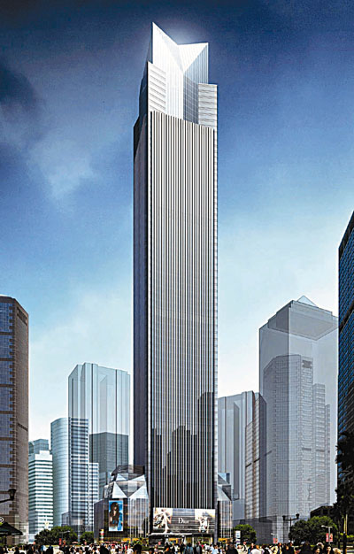 西部第一高楼重庆值得去吗,重庆环球金融中心建设过程