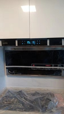 全屋定制烟机吊柜设计,油烟机与柜子齐平怎么设计柜子