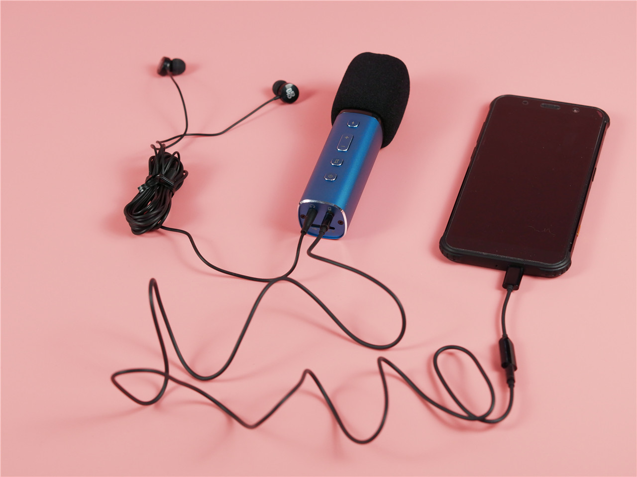 唱吧麦克风aqua锦鲤版使用方法,唱吧q3麦克风怎么调节音效