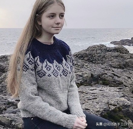 手工多彩毛线毛衣编织全部教程,彩虹线织什么花样毛衣好看