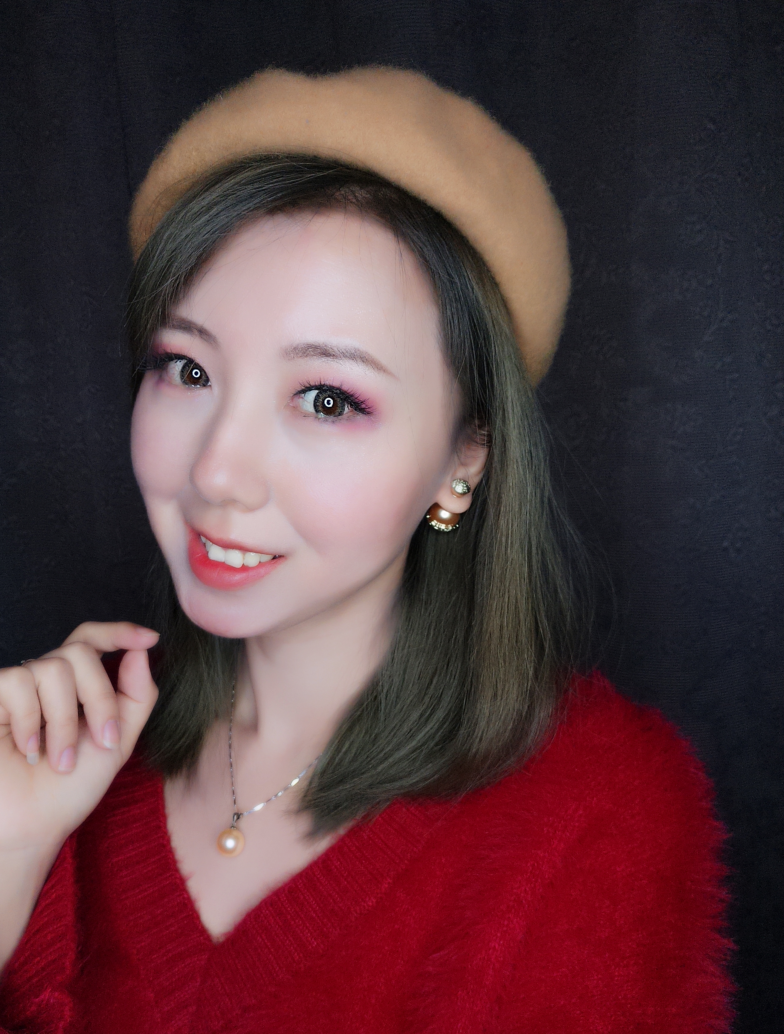 高甜约会妆,约会减龄妆