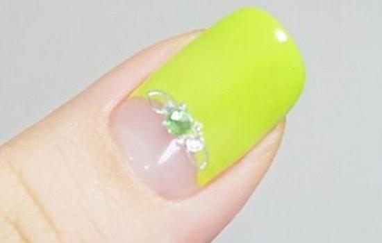 美甲图片2022法式美甲,没有法式贴怎么做法式边美甲