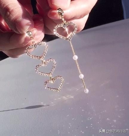 韩国耳环最近超级流行的,韩系简约时尚耳环