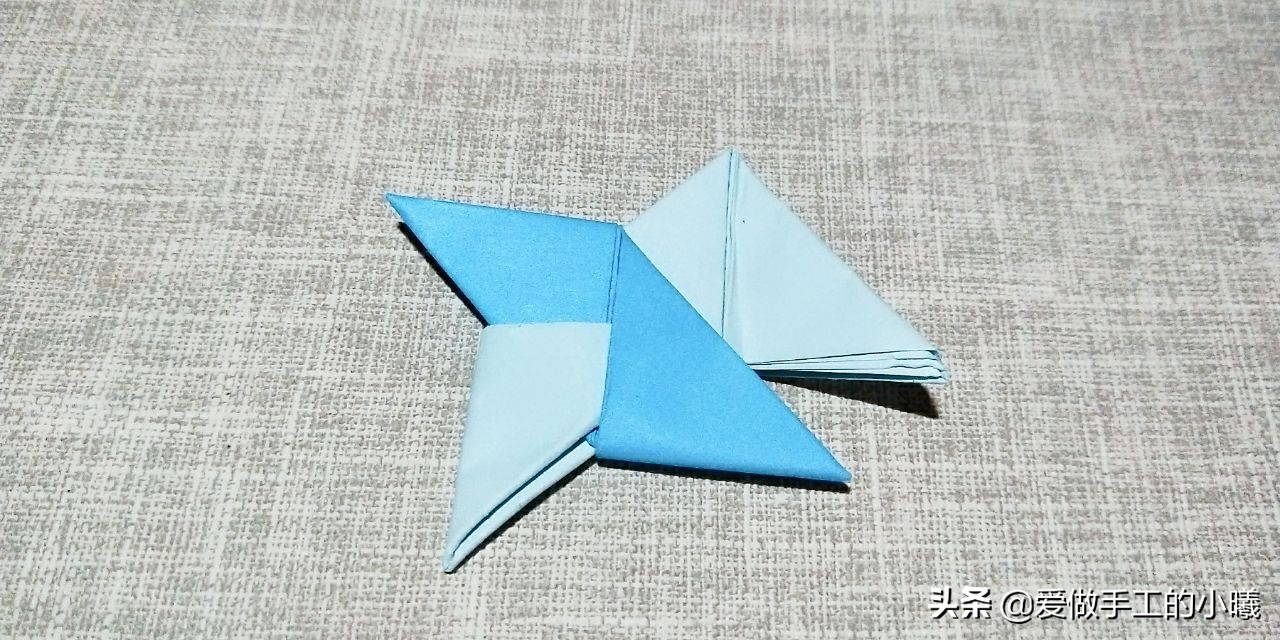 童年飞镖折纸,简单又好玩儿的折纸飞镖