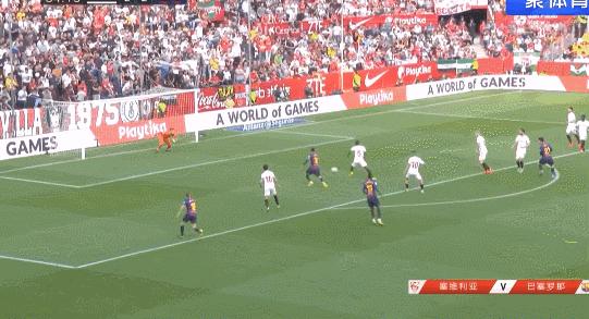 梅西告别赛上演帽子戏法,梅西让全场膜拜的进球