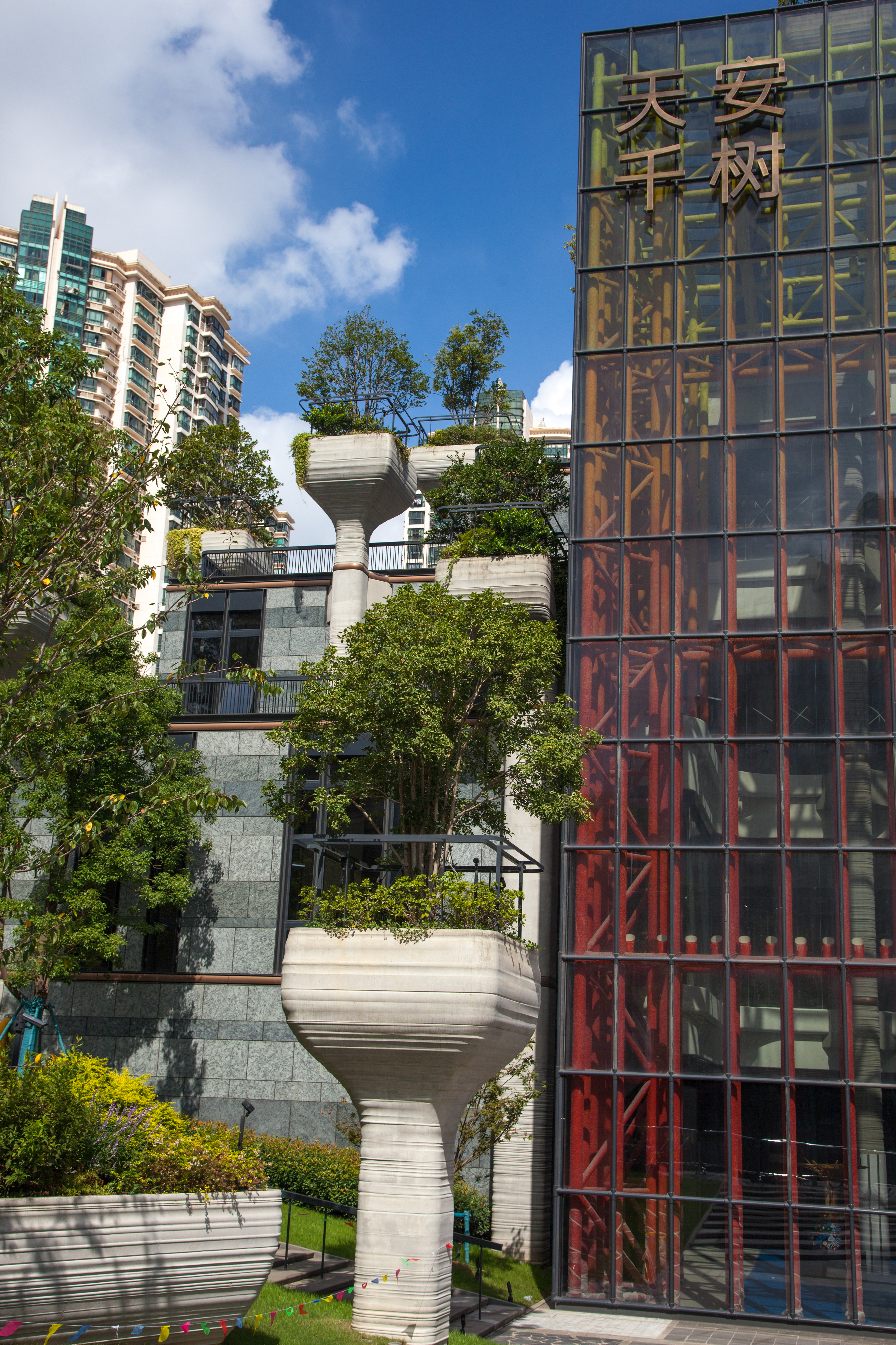 上海地标建筑1000棵树,上海天安千树谁开发的