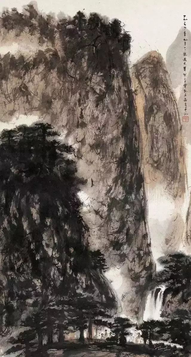 绘画的笔法和技法,王原祁绘画技法