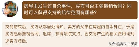 “凶宅”到底要凶到什么程度，才能主张退房并赔偿？