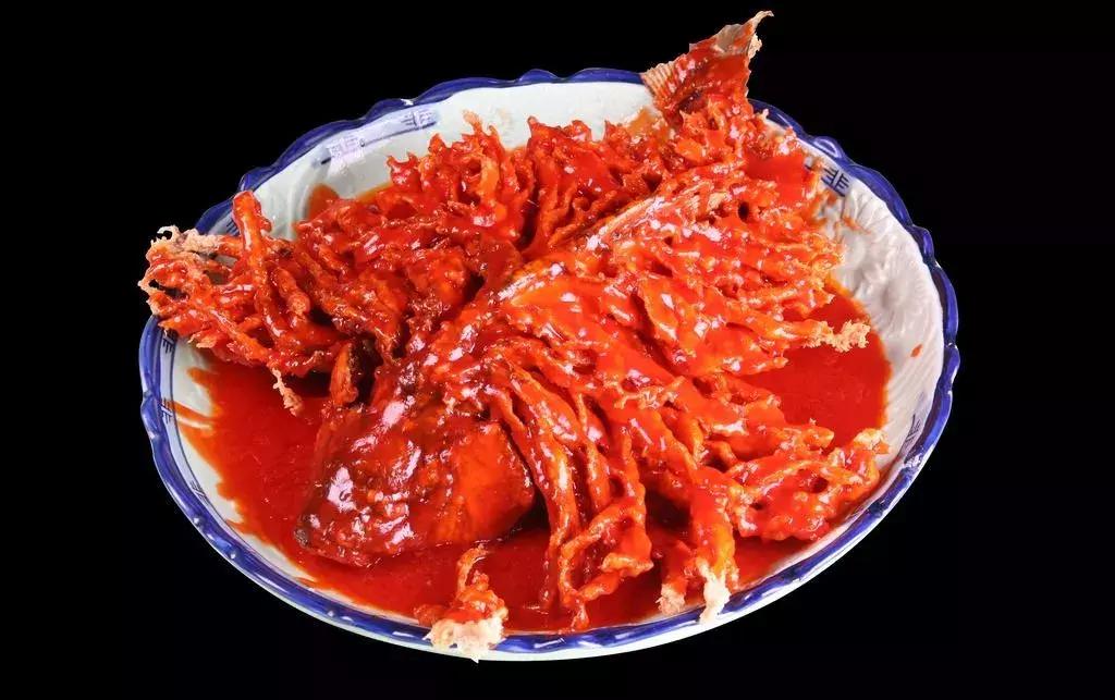 特色菜金毛狮子鱼,石家庄特色金毛狮子鱼