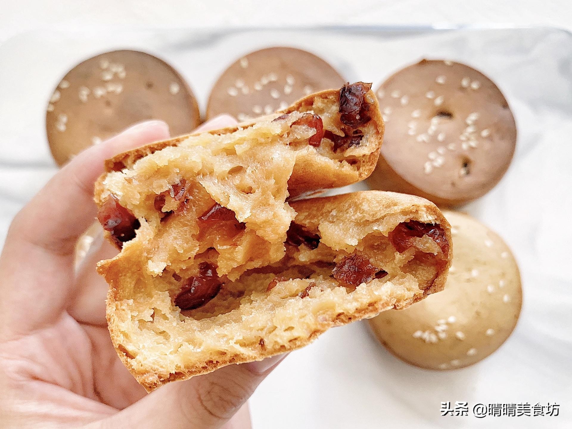 蔓越莓年糕做法,简单零失败糯叽叽的蔓越莓烤年糕