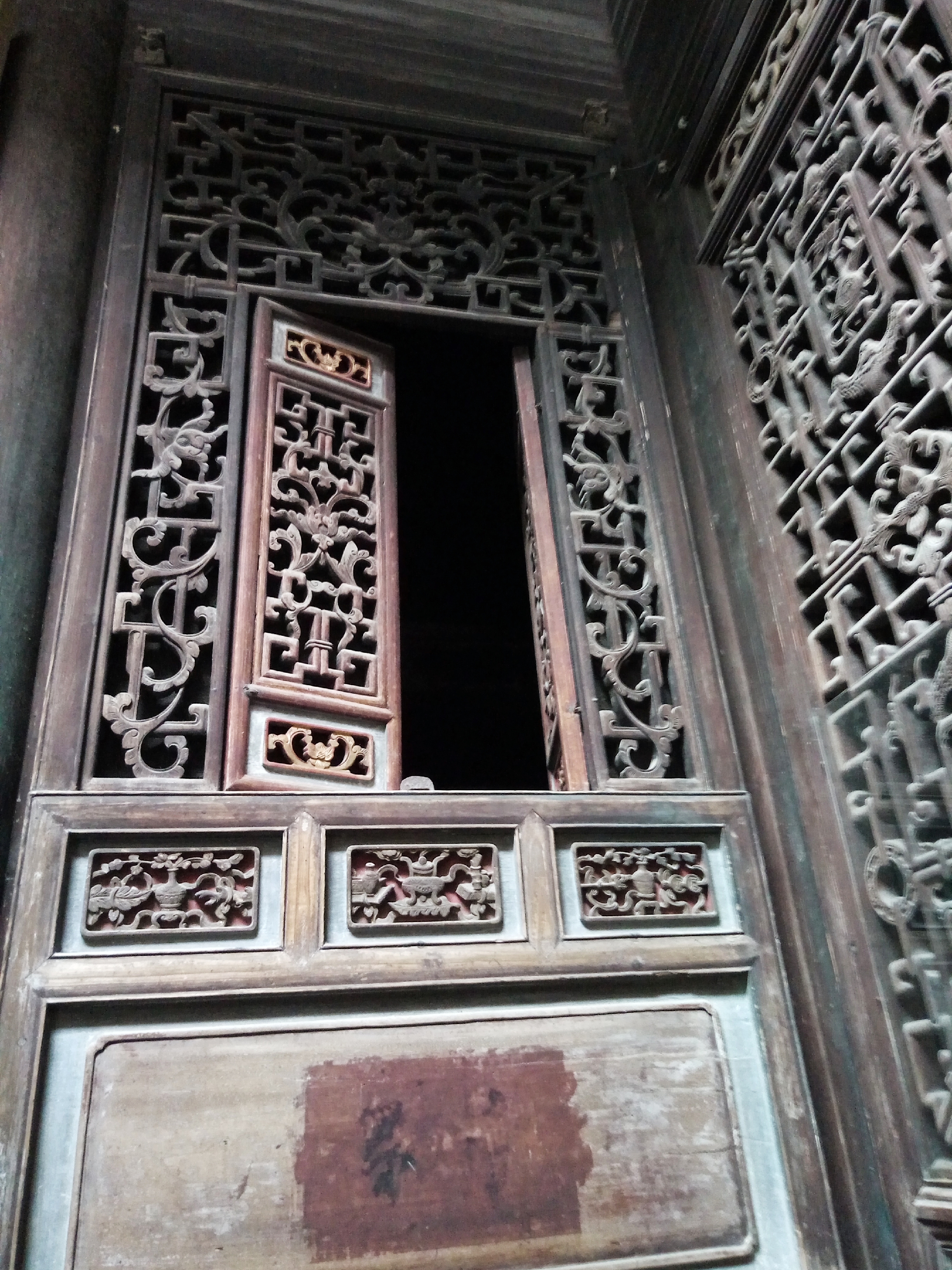 徽派村落宏村风景,山为牛头树为角的意思