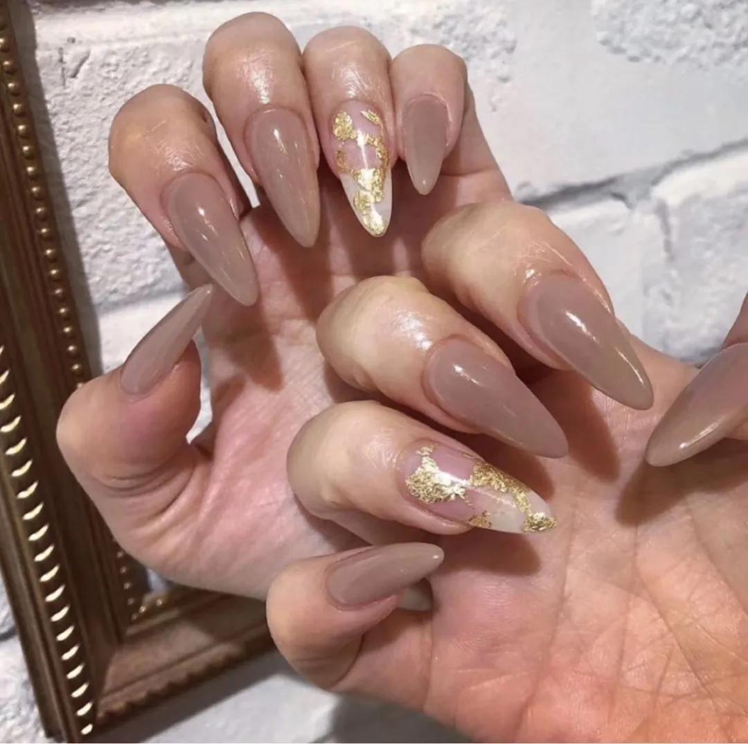 日式美甲颜值超高的美甲,报复性消费来啦