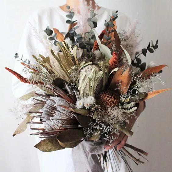 她用这种高颜值的干花装饰家里,隔壁邻居都惊叹不已