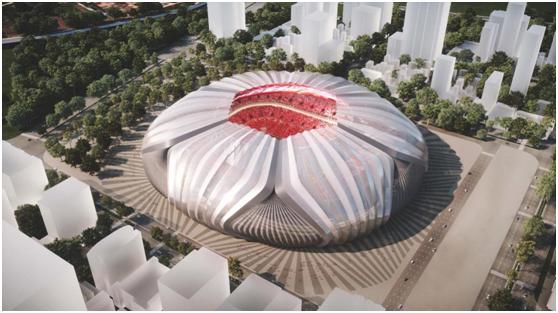 恒大新足球场荷花,广州恒大荷花球场