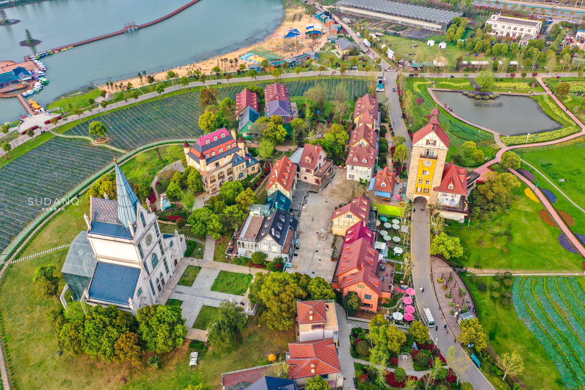 最值得去的鲜花小镇,距离武汉不远的景区