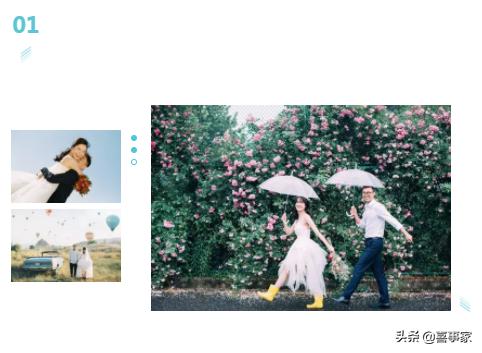 清新唯美的婚纱照简单才最美,青岛春天外景婚纱照