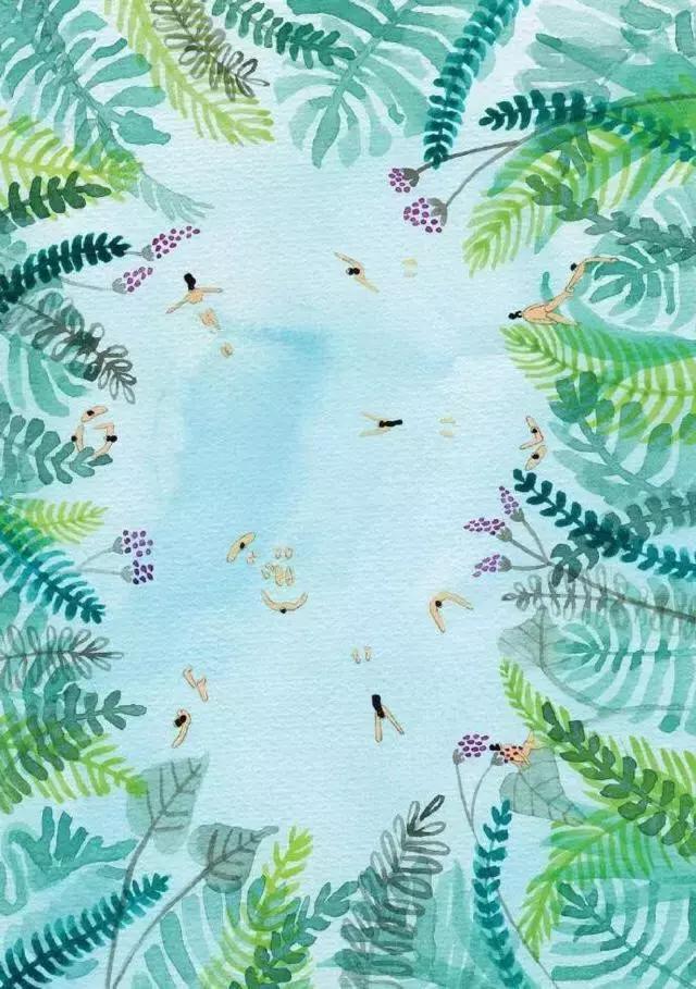 夏天画法步骤,夏天到了怎么画夏天