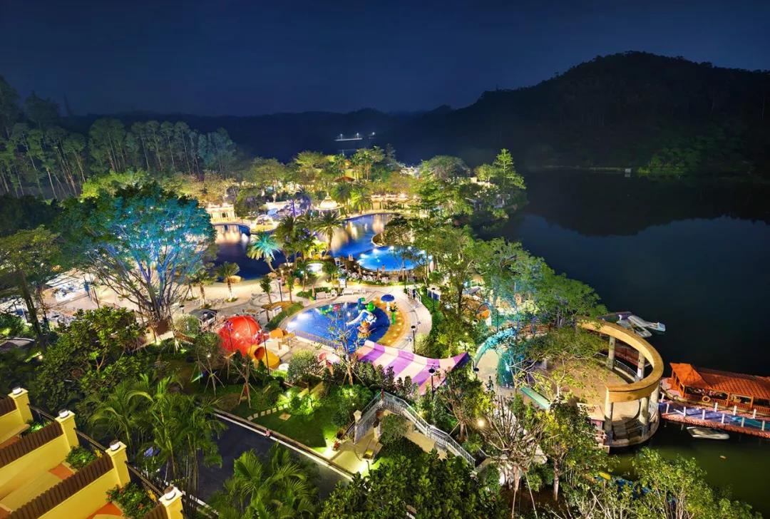 广东威尼斯水上度假村推荐,水上威尼斯一楼带花园