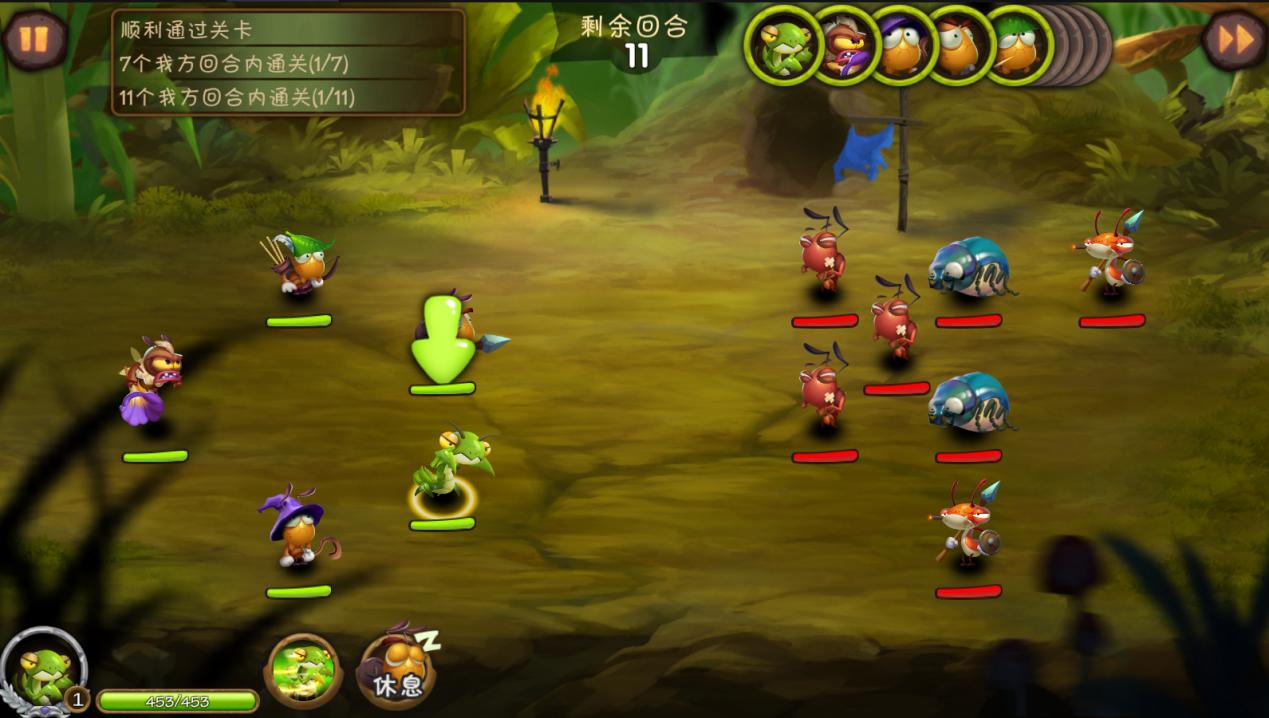 虫虫物语新奇回合制,虫虫基础组合