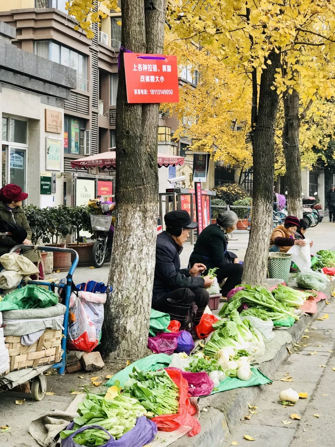 成都土桥露天集市，粗放，生机勃勃