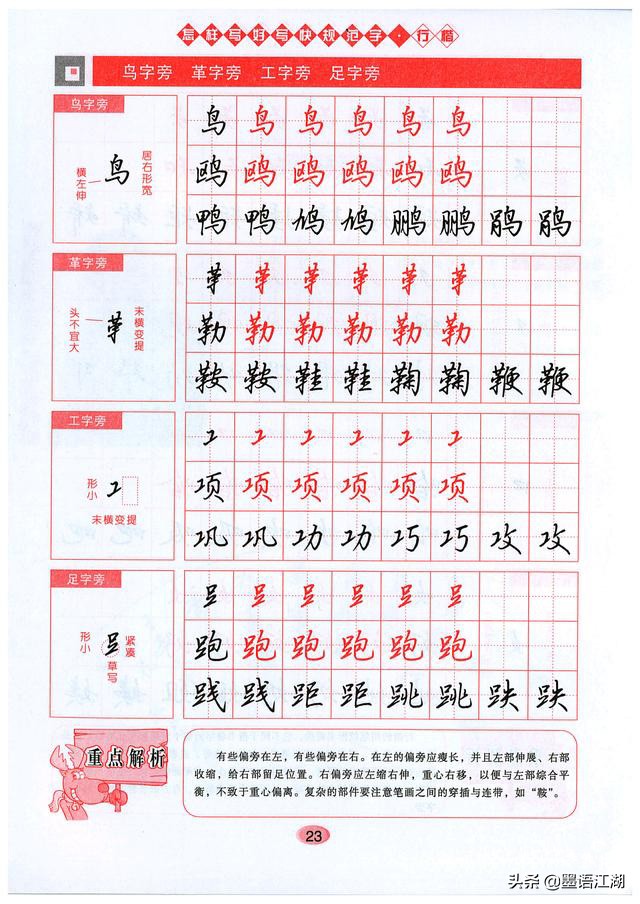 零基础怎么练行楷字帖,华夏万卷吴玉生行楷字帖使用方法