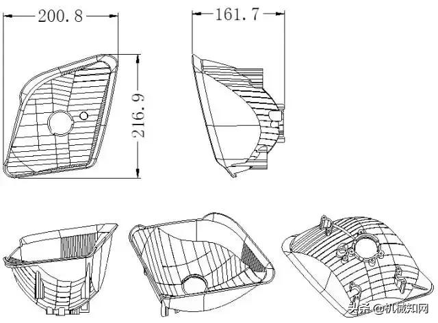 汽车灯罩冲压模具设计,汽车灯具模具设计流程