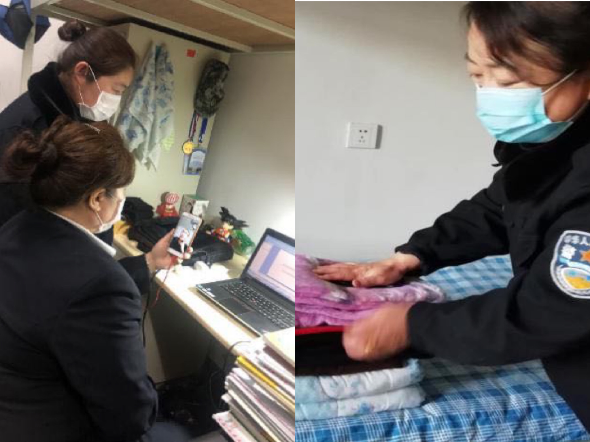 同学，你的花花草草阿姨已浇过水啦！衣服也晒了！沈阳药科大学宿管阿姨实力宠娃！