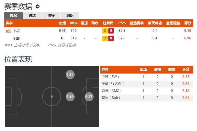 鲁能后腰阵容,山东鲁能七大中场排名