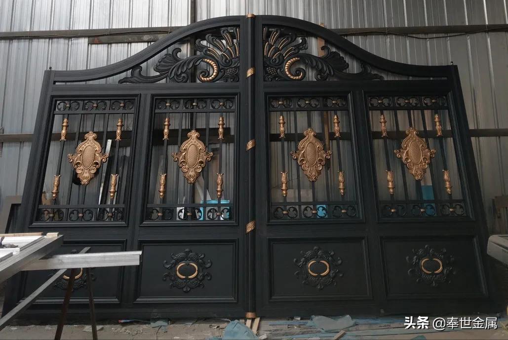 铝艺大门为什么这么便宜,铝艺大门优点在哪