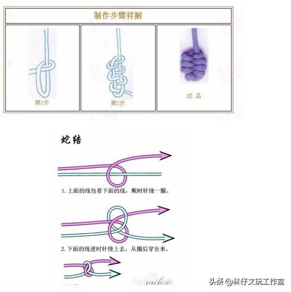 各种手串打结方法,各种手串打结方法图解