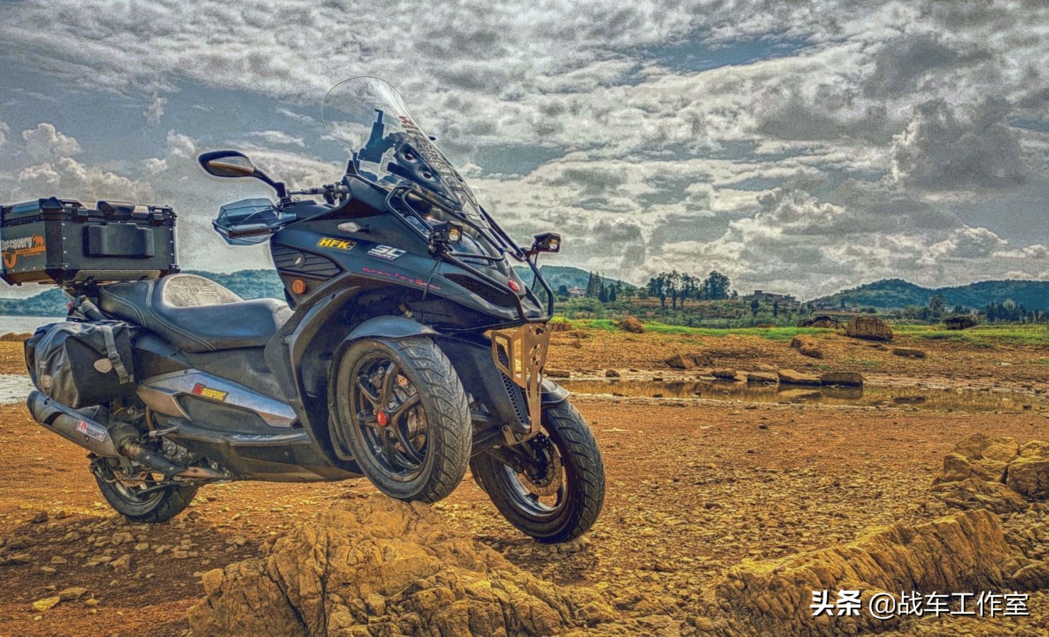 宏佳腾3d-350r用的什么发动机,宏佳腾350r倒三轮摩托车评测