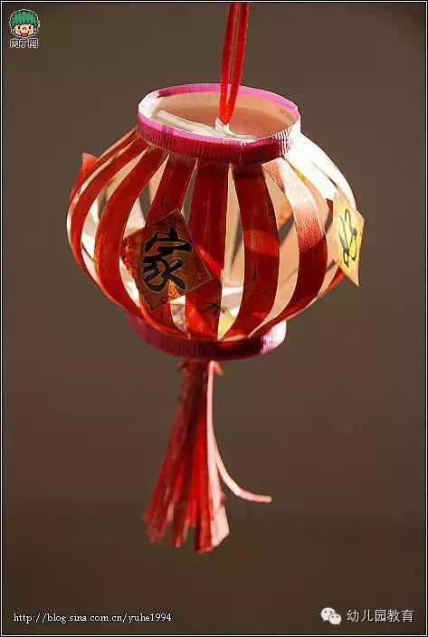 废物利用灯笼的做法小学生,手工灯笼废物利用教程