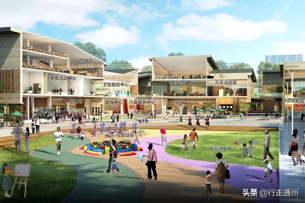 通州最新规划四组团,最新通州高层规划图