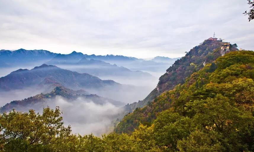 西安南五台风景区在哪里,西安南五台山景区