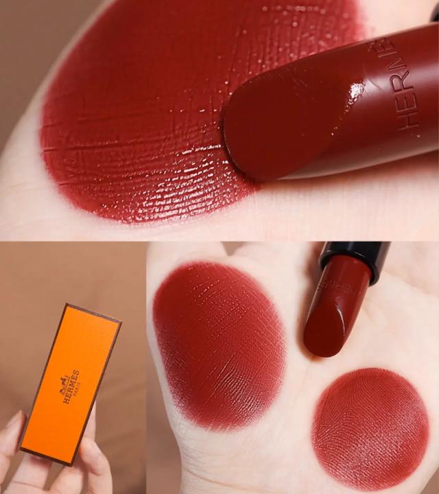 爱马仕口红公认最好看的色号,爱马仕口红试色小样