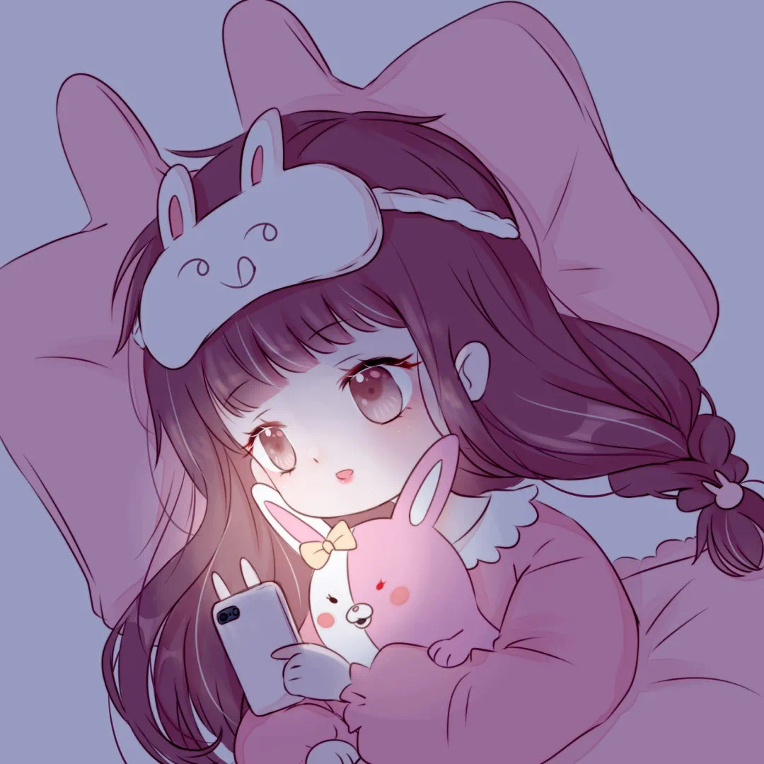 微信头像女生气质淡雅小清新闺蜜,动漫女生闺蜜头像一人一个校服篇