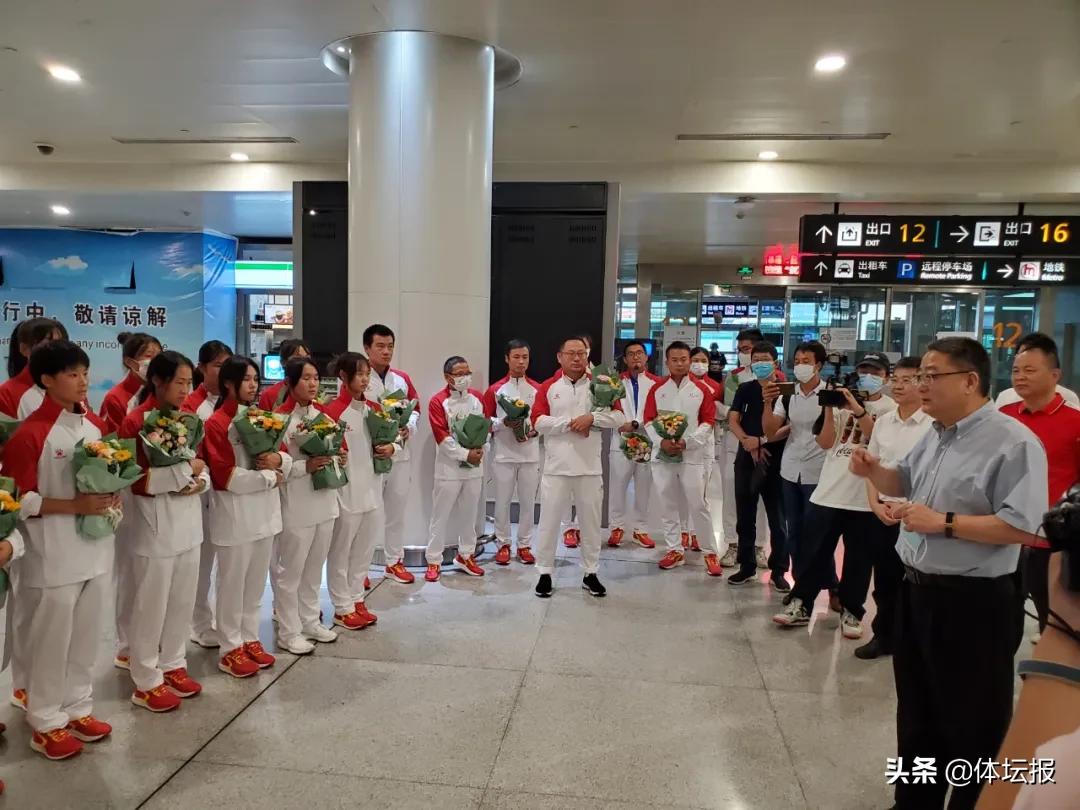 现场直击｜全运会历史最佳！浙江女足姑娘凯旋