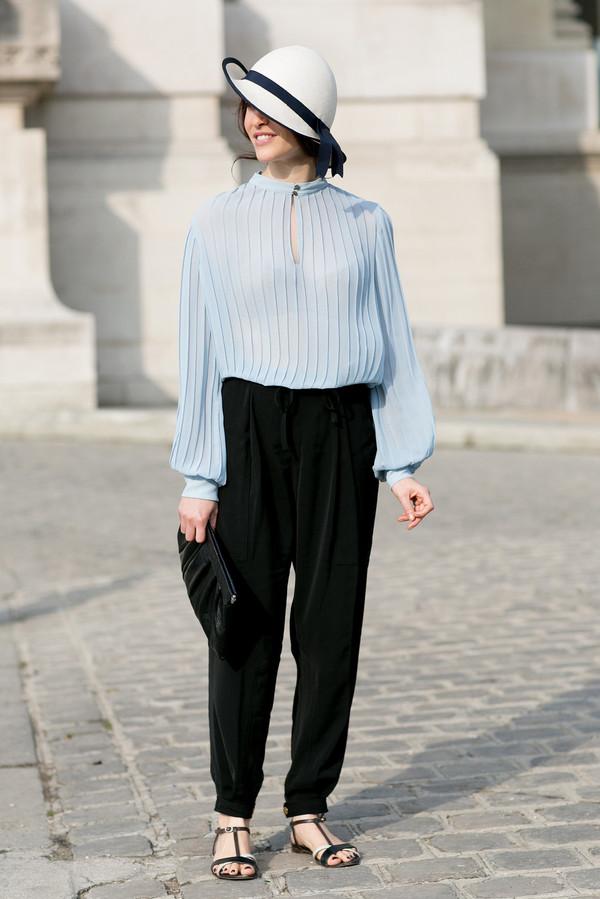 复古毛呢大檐帽搭配,法式大檐帽秋冬