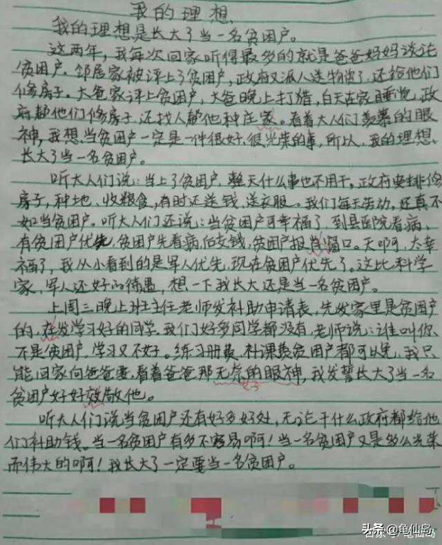 我的梦想是当一名医生小学生作文,小学作文我的理想是做一坨鸡屎