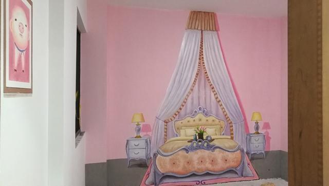 怎么给自己家的墙画墙绘,房地产3d效果图设计制作