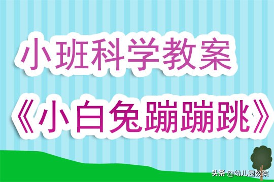 小白兔蹦蹦跳小班教案,小班五只猴子蹦蹦跳教案反思