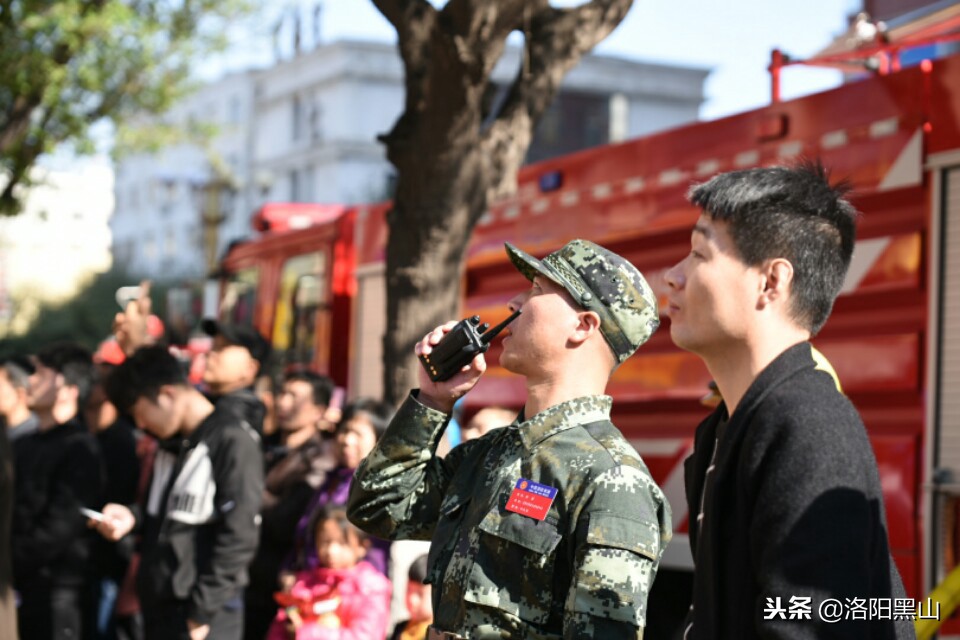 宜章县消防演习,宜阳县消防救援大队