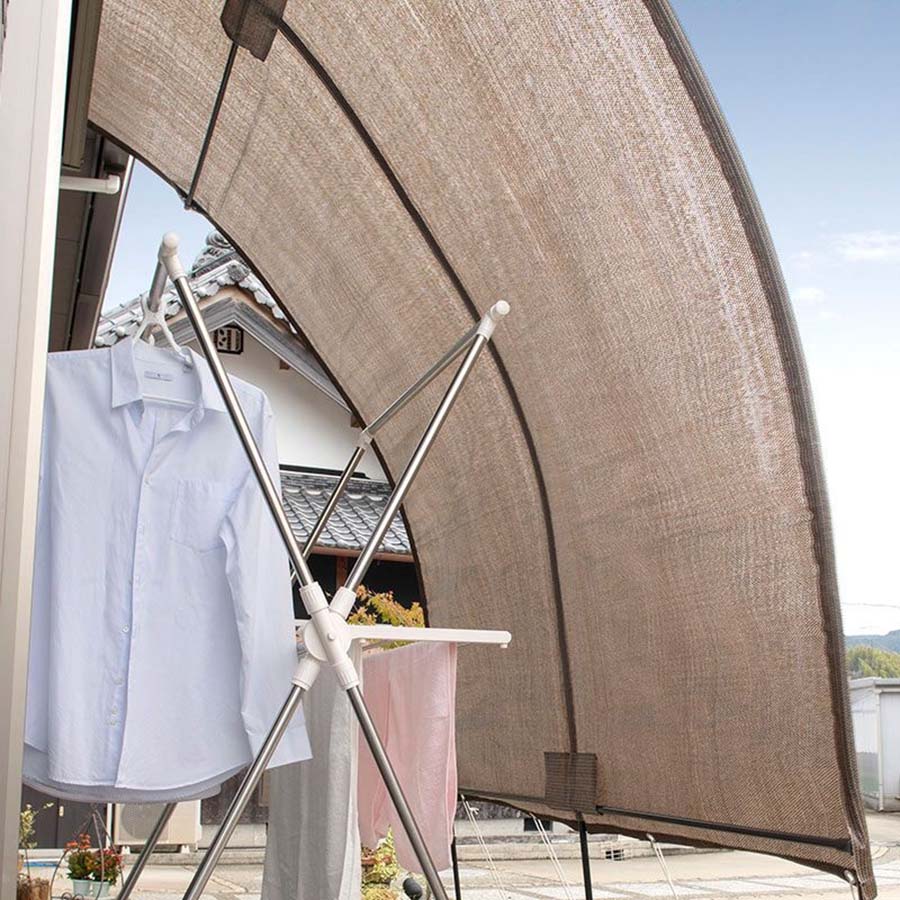 日式小型阳台晾衣,阳台晾衣就用它