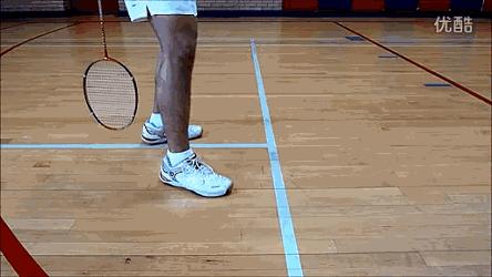 羽毛球基础步伐训练教学,羽毛球步法教学基本功训练视频