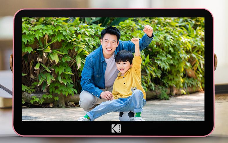 可无线传输照片的卡片相机,柯达kodak109数码相框10.1英寸