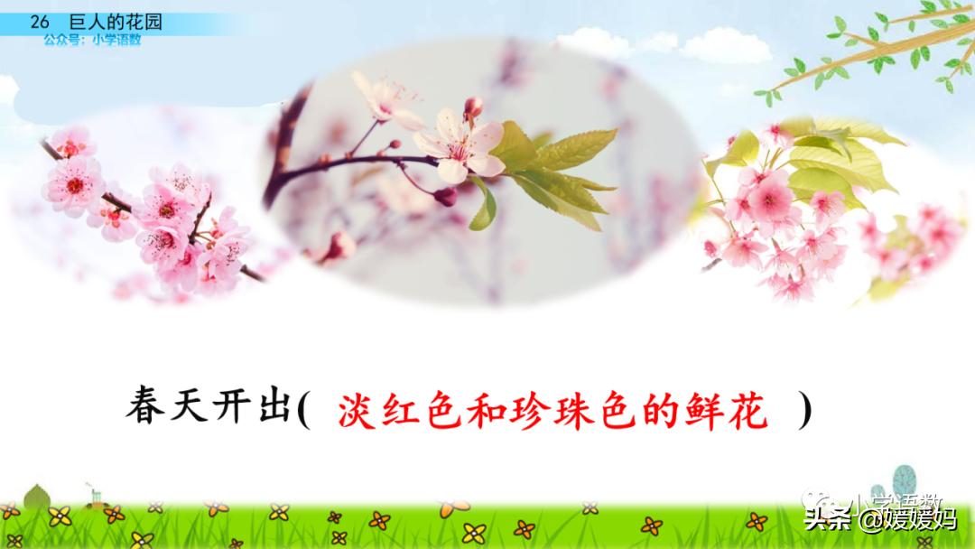 四年级下册巨人的花园课后题答案,四年级下册27课巨人的花园笔记