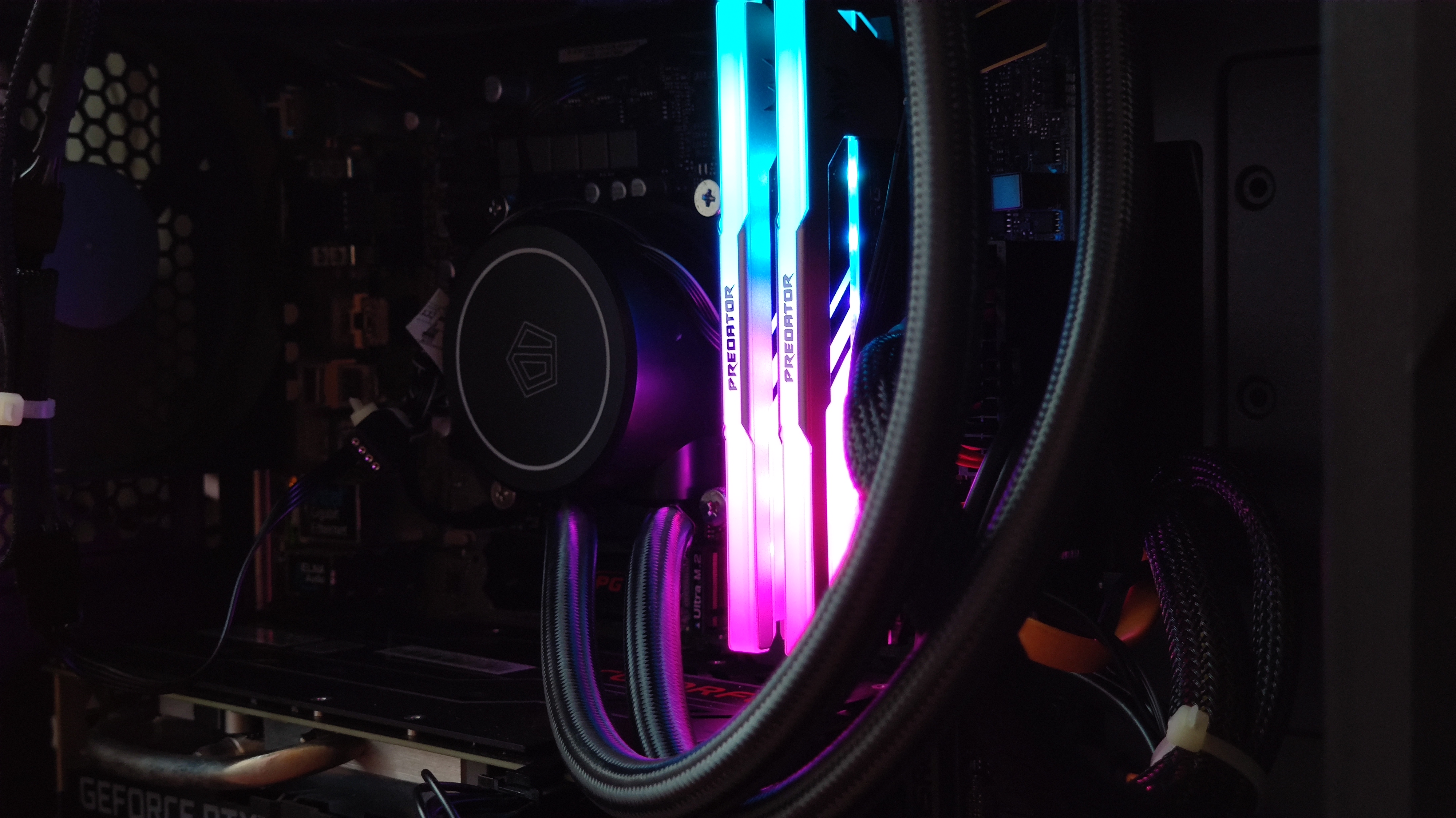 5600x配宏碁掠夺者3600c14超频测试,宏碁掠夺者6600c34测试