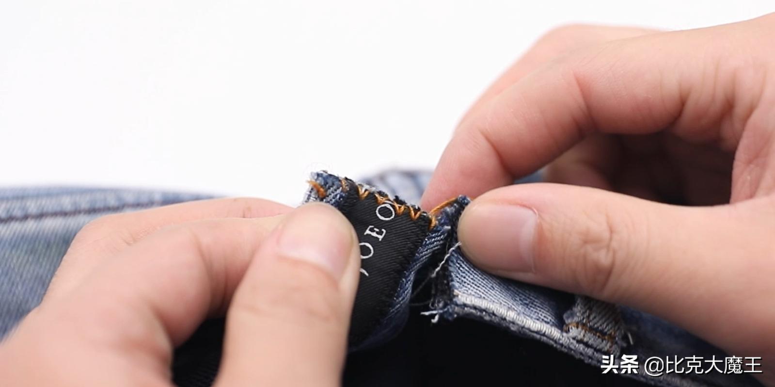 牛仔裤裤腰太大怎么剪掉小妙招,牛仔裤腰太小怎么换裤腰