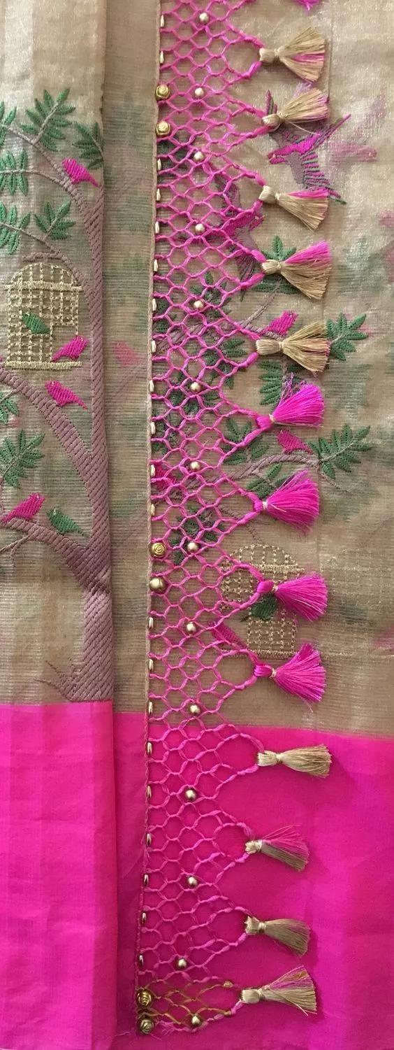 流苏饰品教程全部过程,流苏的穿法教程