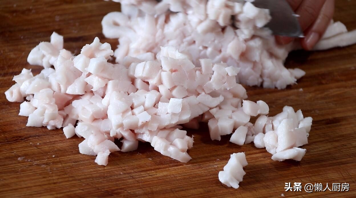 蟹味狮子头的做法,纯手工制作蟹粉狮子头